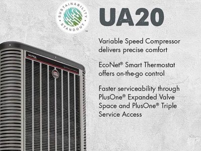 EcoNet™ Enabled Ultra® Series Variable Speed UA20